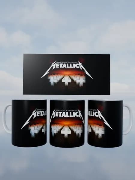 Кружка Metallica металлика рок