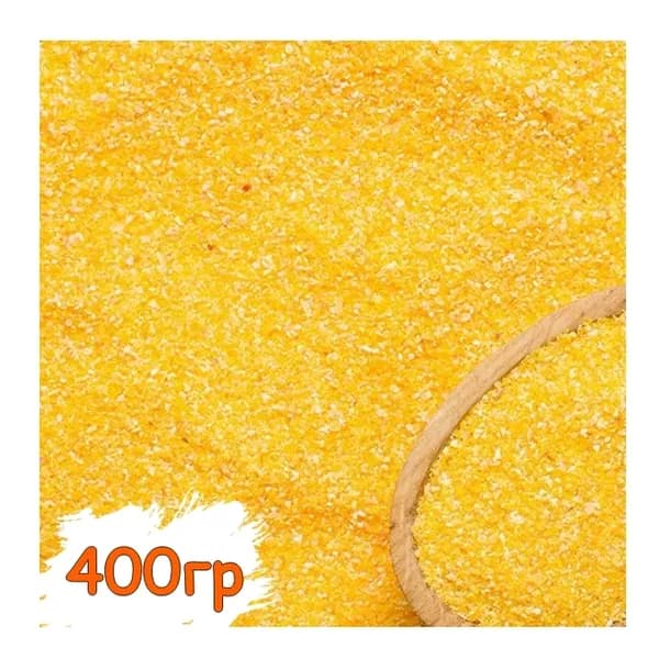Мука кукурузная 400 гр, Безглютеновая мука, Вегетарианский продукт, Vegan