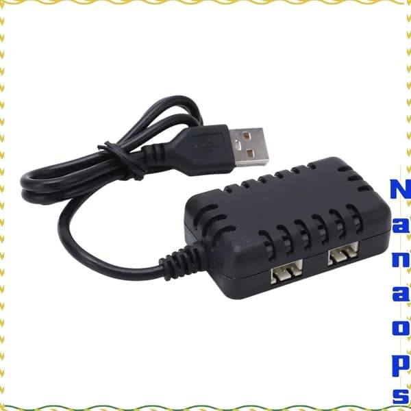 Компактное LiPo зарядное устройство, с индикатором, для игрушек и моделей