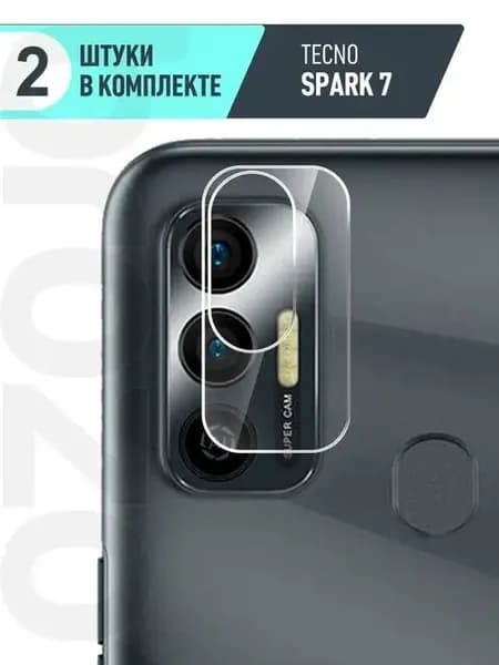 Защитное стекло на экран или камеру TECNO SPARK 7 Spark 7