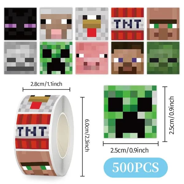 Наклейки, листов: 500