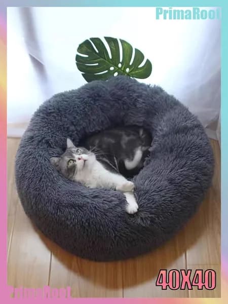 Теплая лежанка для кота с подогревом40x40cm