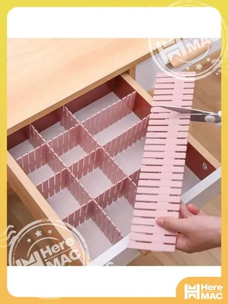 Разделитель ящиков Организаторы,4pcs HEREMAC