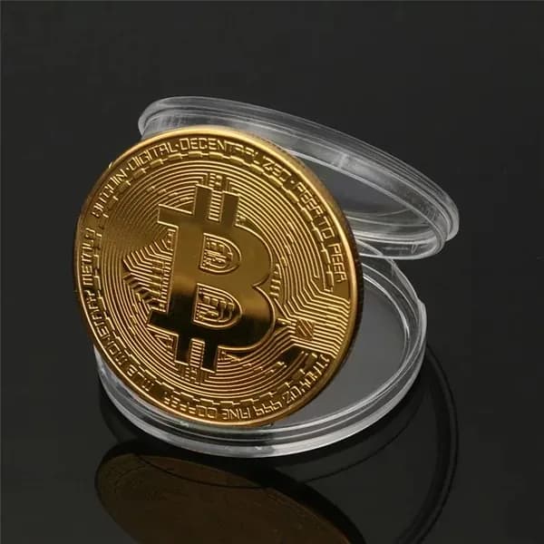Биткойн -монета коллекционируемый подарок казаскийт биткойн Памятные монеты