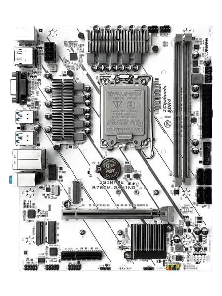 LGA1700 материнская плата Jingyue B760M GAMING D4 (00-00020608) 2x DDR4-4800Мгц, mATX