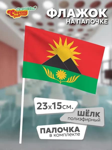 Флаг 23x15 на палочке Гуково (Ростовская область)