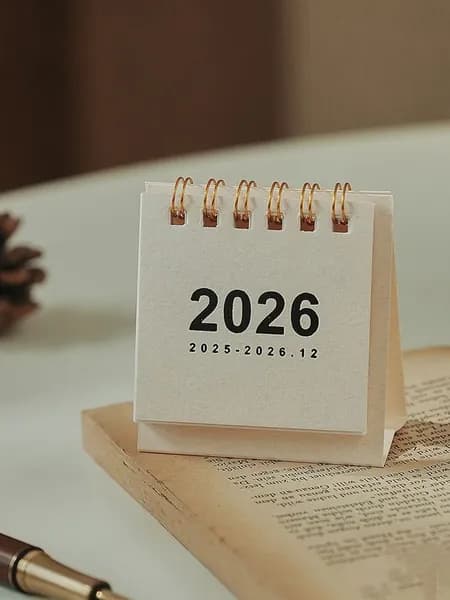 Календарь 2026 г., Настольный