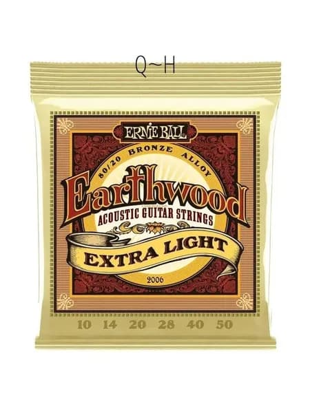 Струны ernie ball 2006 10-50 light для акустической гитары