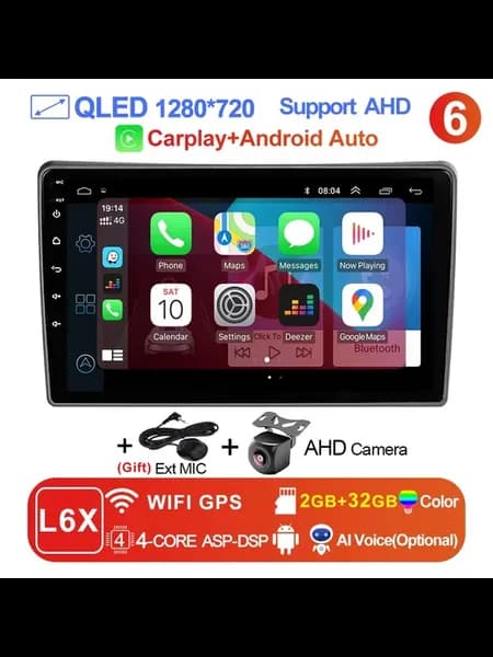 Мультимедиа для авто LEHX L6X(2-32GB)CAM