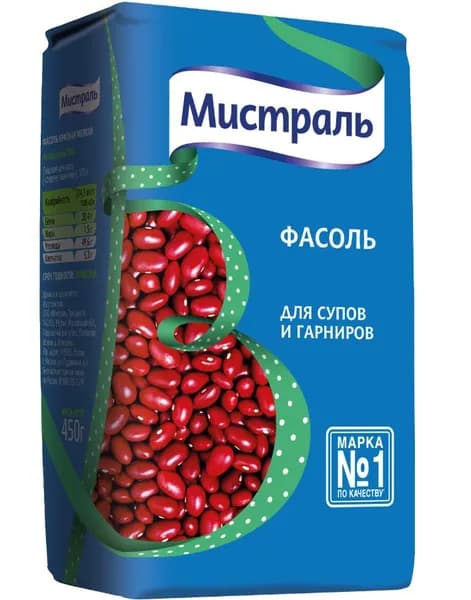 Мистраль Фасоль красная, 450 г