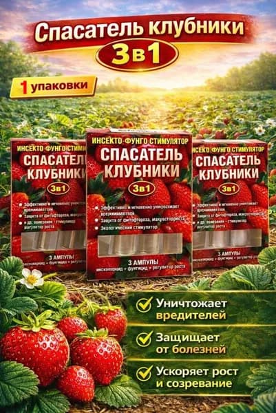 Спасатель клубники 1 упаковки