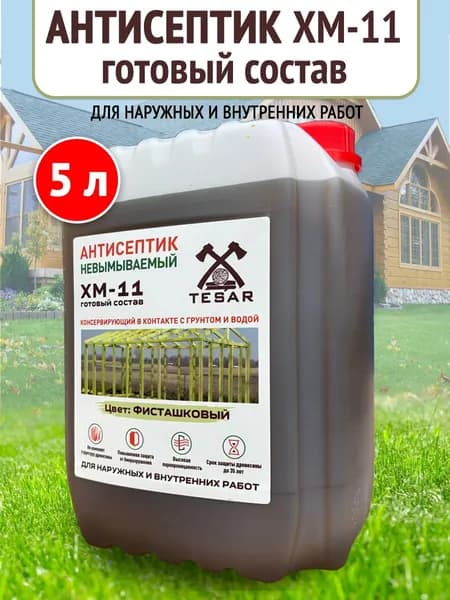 Антисептик невымываемый TESAR ХМ-11 5 литр