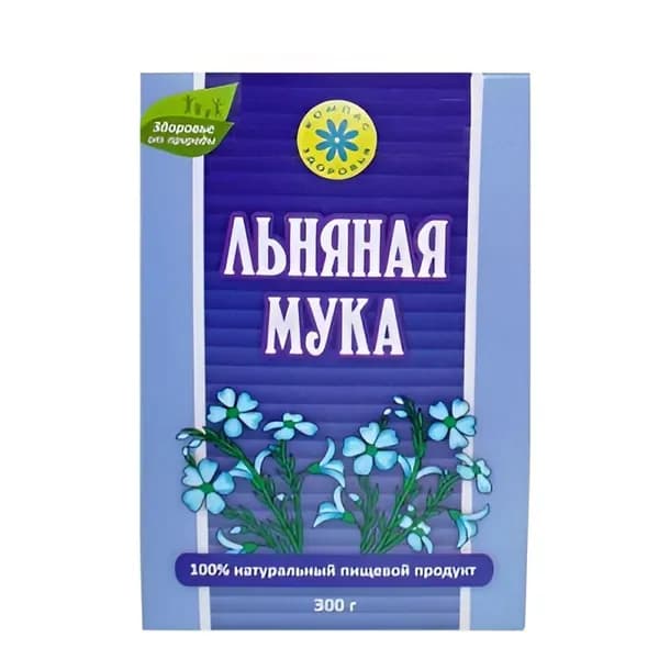 Мука льняная "Компас здоровья", 300 г