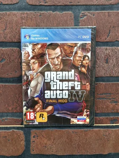 Grand Theft Auto IV. Final Mod. Игра PC DVD