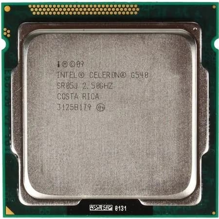 Процессор Socket LGA 1155 Intel Celeron G540 ( 2 ядра 2500 МГц 2,5 ГГц кэш 2 Мб 65Вт 65W )