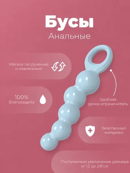 Анальные стимуляторы бусины базовый