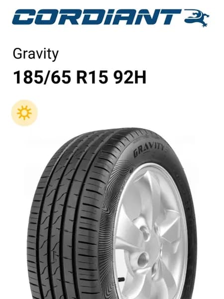 Шины летние 185 65 R15 92H Gravity