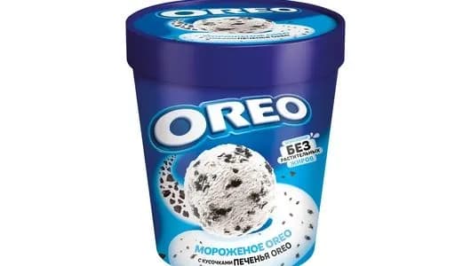 Мороженое Oreo с кусочками печенья 480 мл