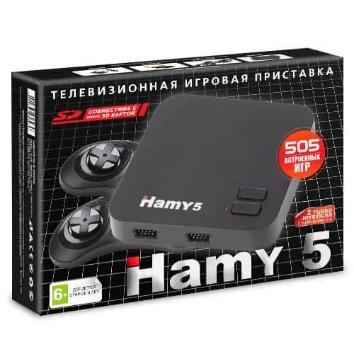 Игровая приставка Hamy 5 Черная коробка (2в1 8+16 Bit) +505 игр