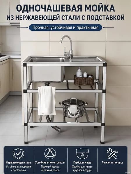 Садовая кухня,76х43х78см