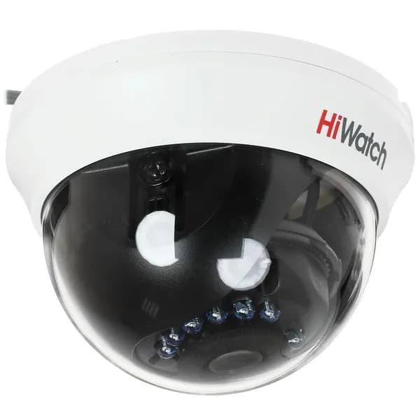 DS-T101(2.8mm) HiWatch 1Мп внутренняя купольная HD-TVI камера с ИК-подсветкой