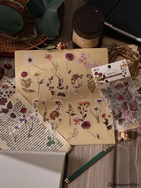 Стикеры 40 шт., листов: 40