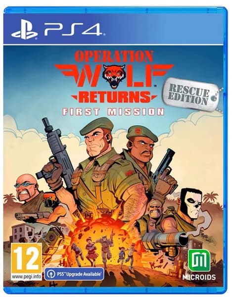 Игра PS4/PS5: Operation Wolf Returns:First Mission Rescue Edition (PlayStation 4, PlayStation 5, Английская версия)