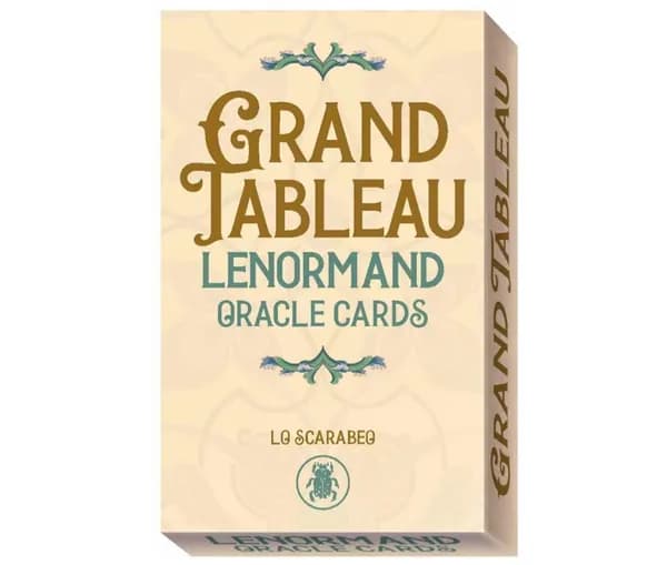 Карты Таро "Grand Tableau Lenormand Oracle Cards" Lo Scarabeo / Оракул Ленорман Гранд Табло