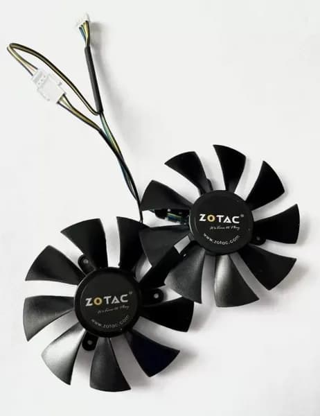 Кулеры вентиляторы для видеокарт Zotac GTX1070 ZT-P10700G SPA 85mm