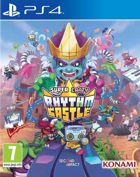 Super Crazy Rhythm Castle PS4, русские субтитры