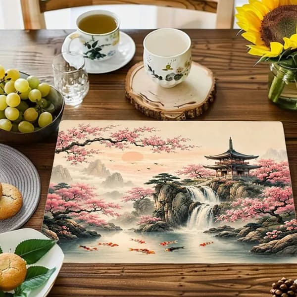Салфетка сервировочная Искусственные материалы 32x42см, 1шт.