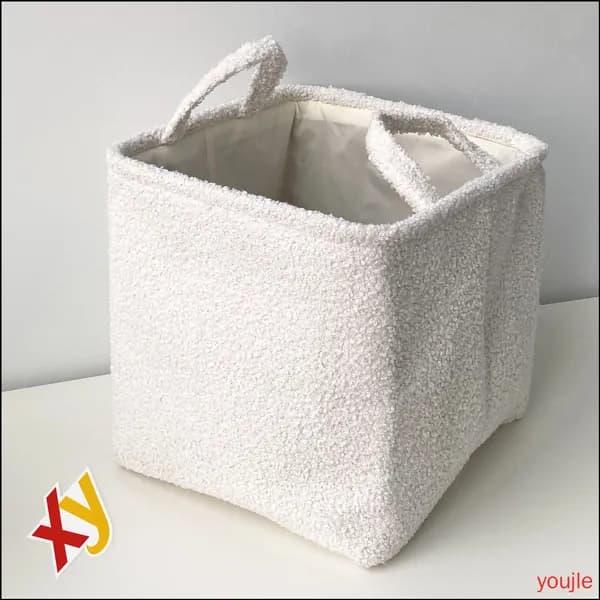 Корзина для игрушек длина 28 см, ширина 28 см, высота 28 см, 1 шт, полиамид, хаки