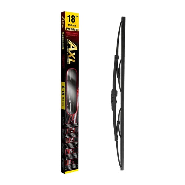 AXL Щетка стеклоочистителя Каркасная, арт. AXL18A, 45 см