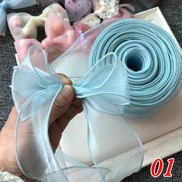 Лента рыбного хвоста для упаковки букета цветов