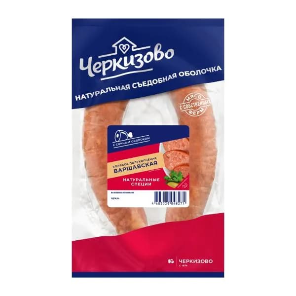 Колбаса Черкизово Варшавская полукопченая 350г