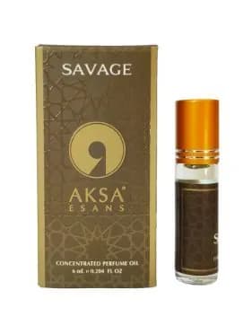 AKSA ESANS Духи-масло AKSA масляные духи Savage / Савадж, 6 мл. - 1шт 6 мл