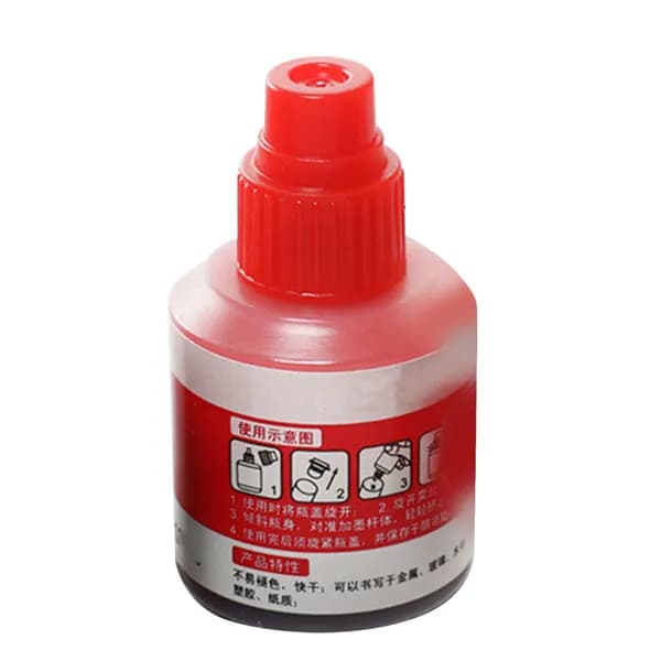 Чернила для маркеров, водостойкие, устойчивые к выцветанию, быстрые заправки, масляные чернила для заправки маркеров с системой