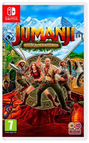 Игра Nintendo Switch Jumanji Wild Adventures (Джуманджи) (Картридж) (Nintendo Switch, Английская версия)