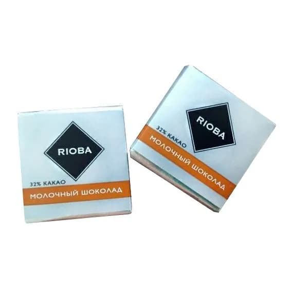 Шоколад Rioba молочный 32% какао 20 г