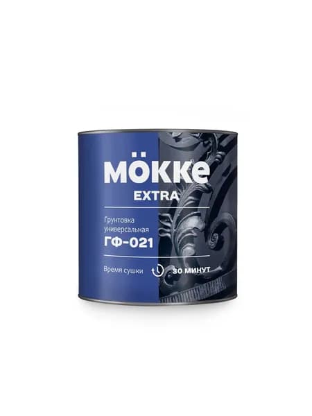 Грунтовка по металлу ГФ-021 MOKKE EXTRA, цвет Серый, 1,9 кг