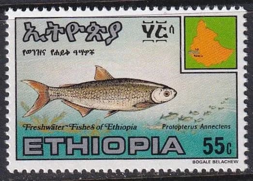 Эфиопия 1987 рыба