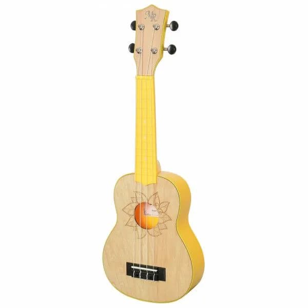 Martin Romas Укулеле MRP-FLOWER YW_голубой 4-струнная, корпус Клен 21"