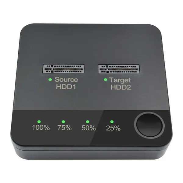 milochic Компьютерный корпус Копировальная станция M.2 SATA, черный (SA9OJ0EN6PO8XV3WQ2-QJ1I341NBU)
