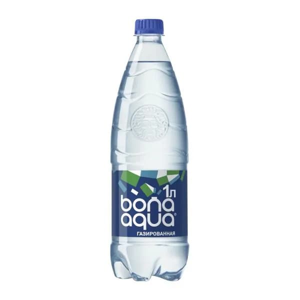 Вода питьевая Bona Aqua газированная 1л