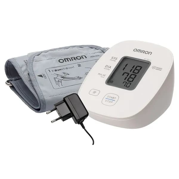 Тонометр OMRON M1 Basic автоматический с адаптером и веерообразной манжетой 22-32 см HEM-7121J-ARU