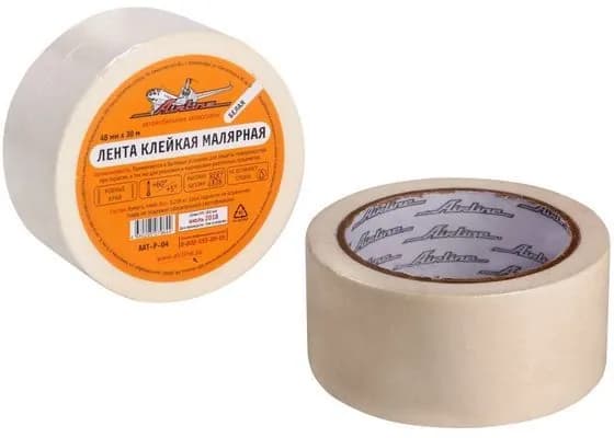 Скотч малярный 48мм х 30м белый (100)