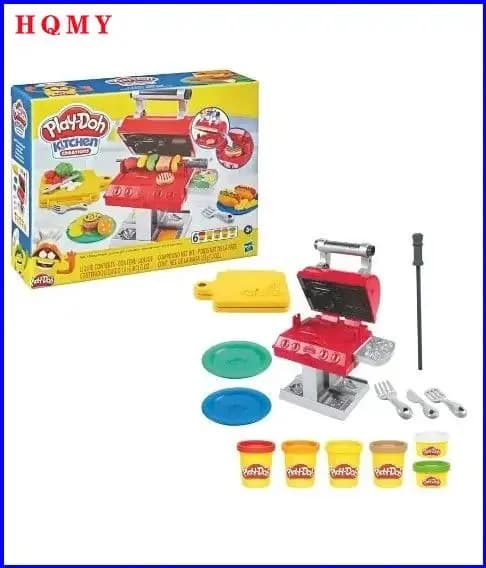 Игровой набор с пластилином/ Тесто для лепки/ Гриль