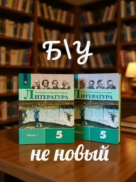 Литература 5 класс,в 2х частях,Б У