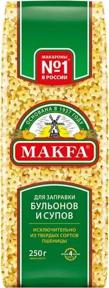 Макароны Makfa Звездочки 250г