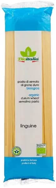 Макароны BIOITALIA Linguine лингвини (длинная лапша) 500